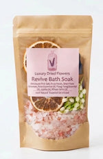 Self Love botanical bath soak, Himalayan pink salt