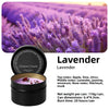 Dried flower crystal soy wax scented candle