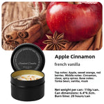 Dried flower crystal soy wax scented candle