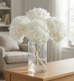 Preserved Hydrangea Stem – Real Dried Flower, Everlasting Farmhouse Decor
