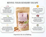 Revive and Self Love bath soak gift set