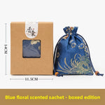 Lavender Sachet Gift Box with Dried Flowers